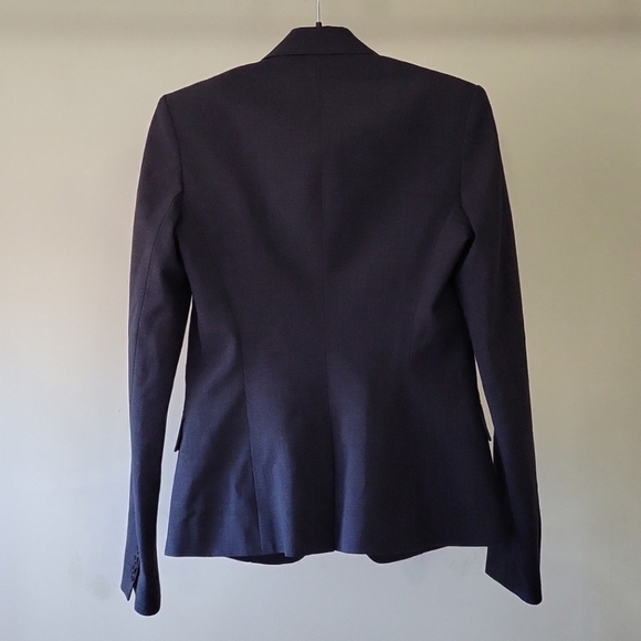 New without tags THEORY fitted wool blazer in Charcoal Grey Size 0 (XS) - Picture 11 of 11